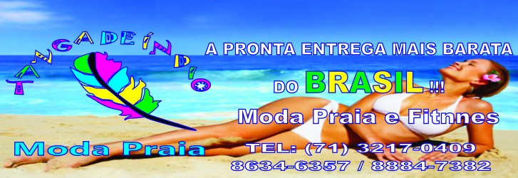 TANGA DE ÍNDIO MODA PRAIA